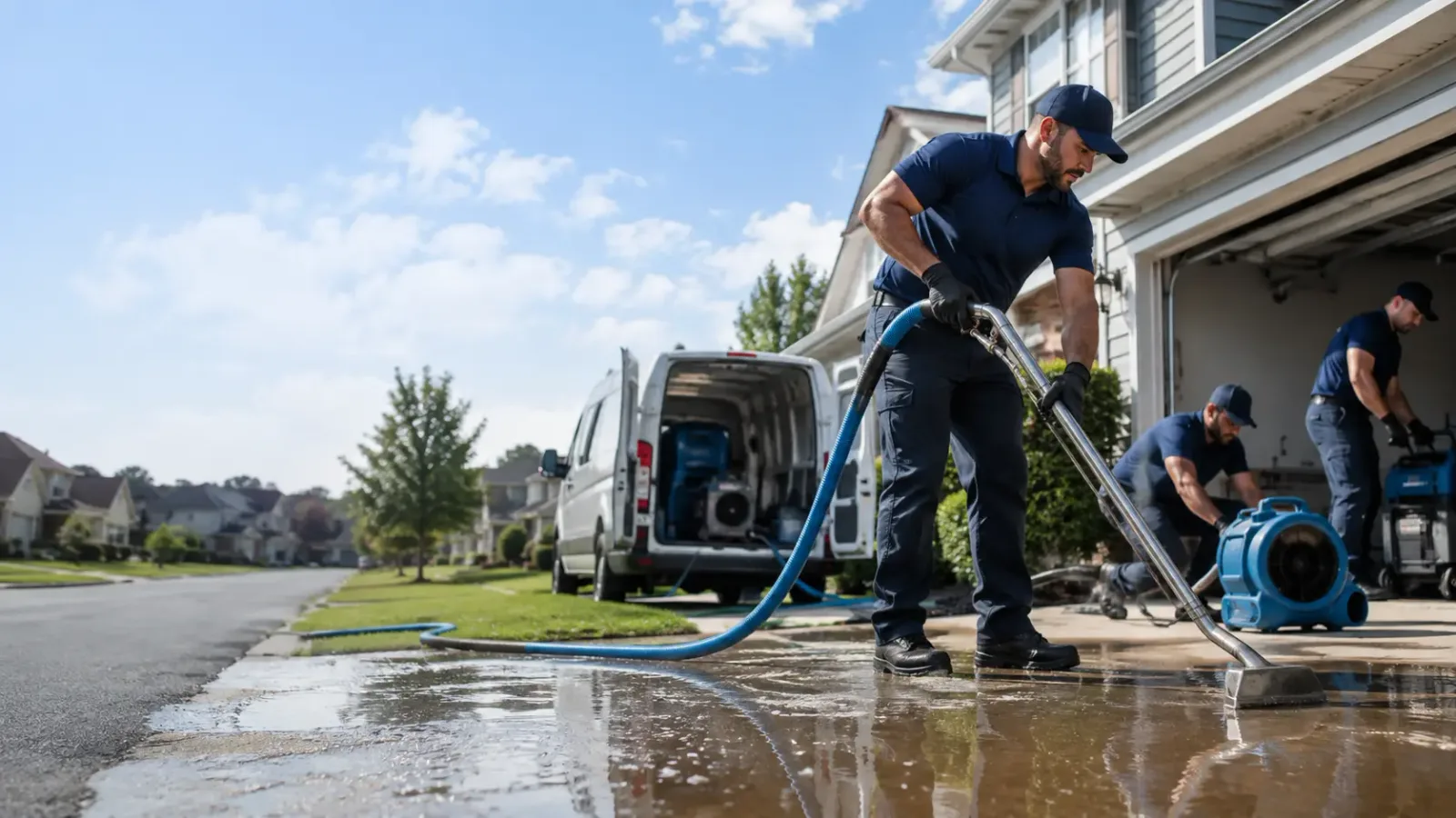 Storm-Related Flood Cleanup in Newfolden, MN